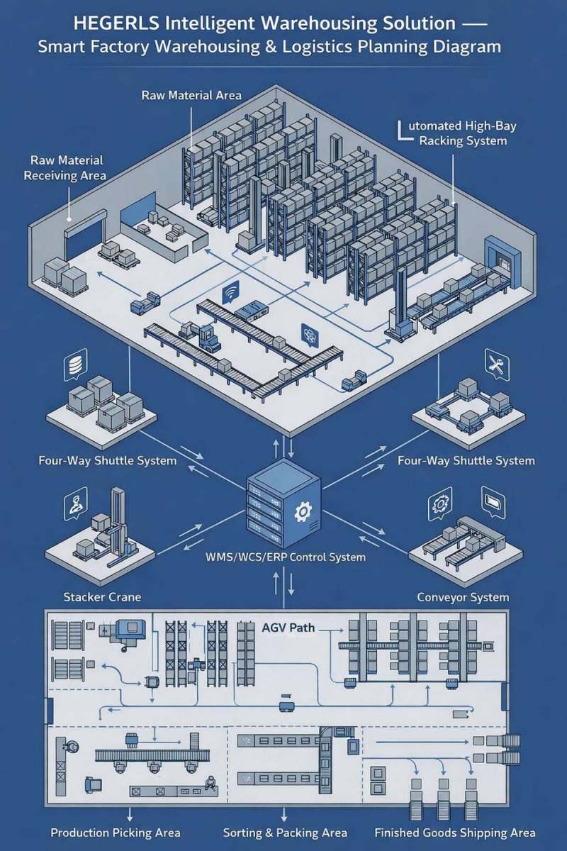 Industrial Process Automation Systems: The Complete Guide to Smart Factory and Warehouse Automation