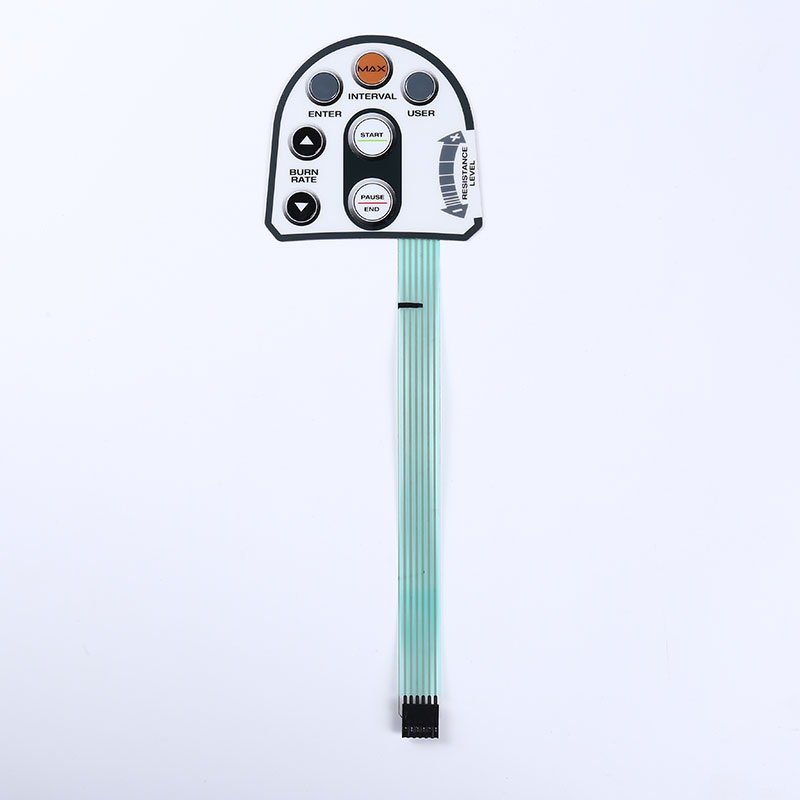 Interruptor de membrana no táctil HMI