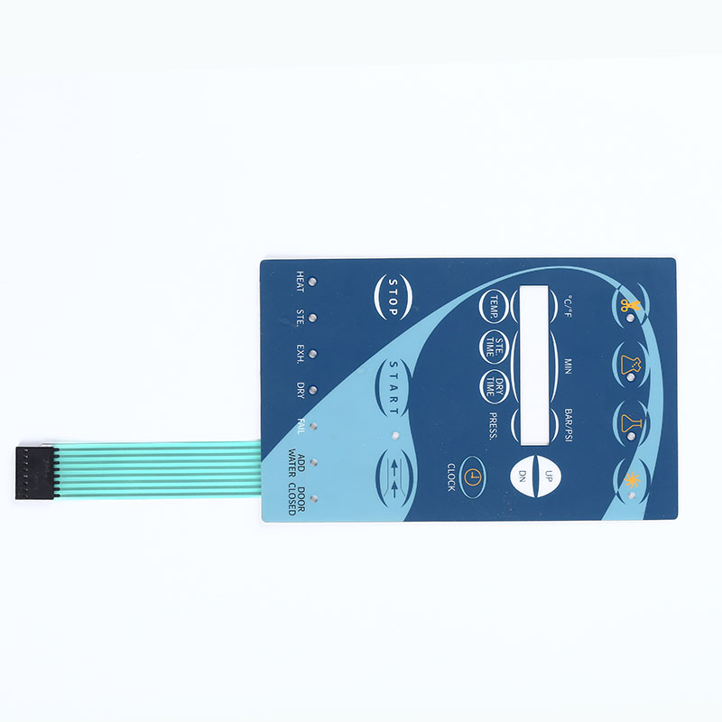 Interruptor de membrana no táctil HMI