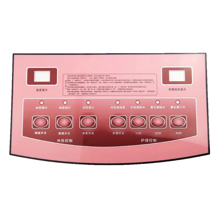 Interruptores de membrana de control de descarga