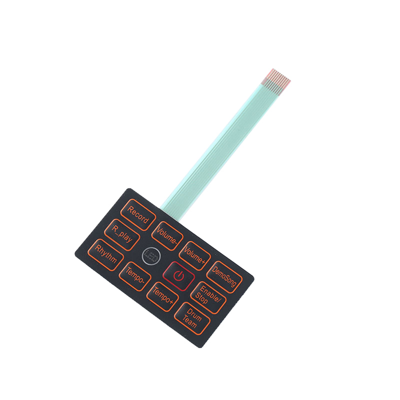 Teclado de membrana serigrafiada