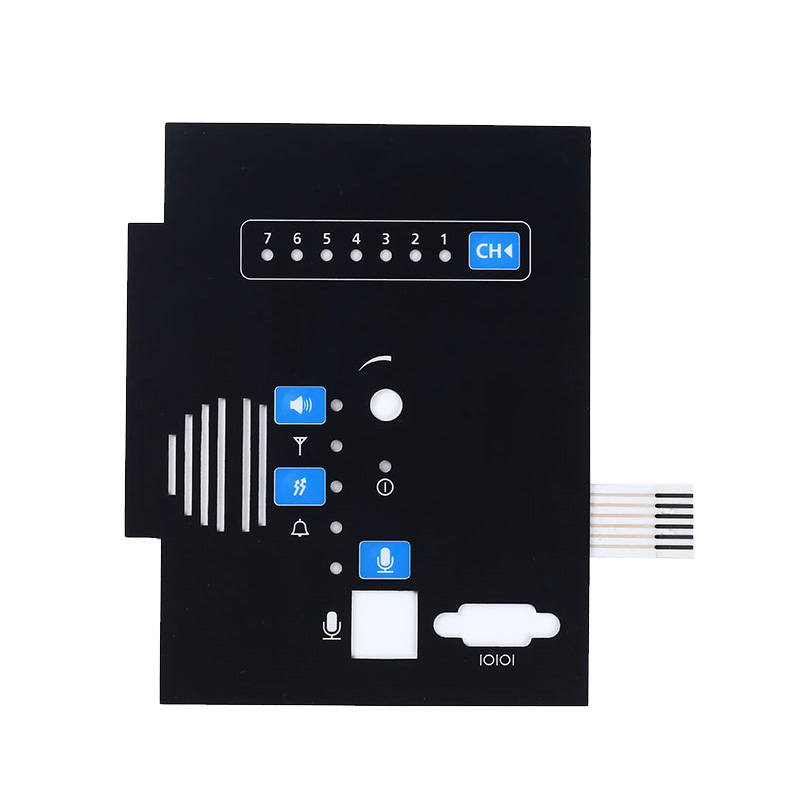 Interruptor de membrana para equipos médicos IP67