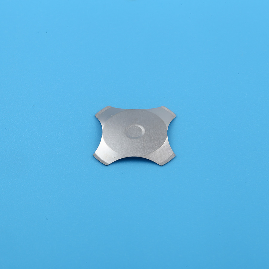 Cross-shaped metal dome