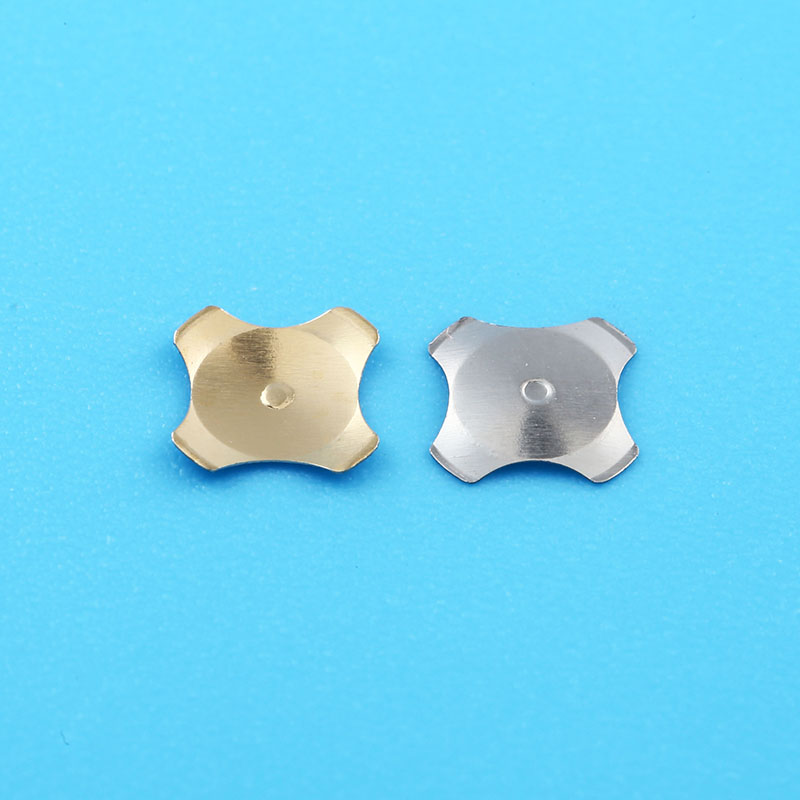 Crossed-shape Metal Dome