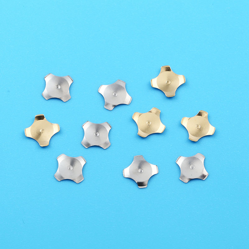 Crossed-shape Metal Dome