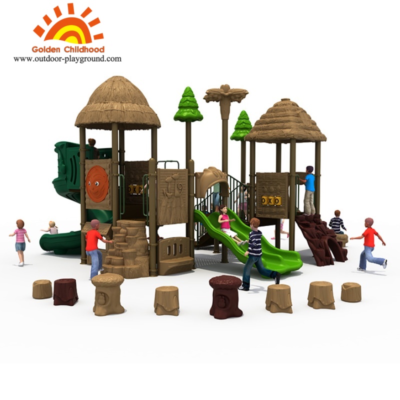 Kids outdoor adventure playground