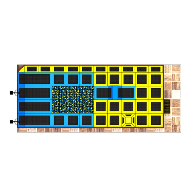 Indoor Trampoline Play Equipment