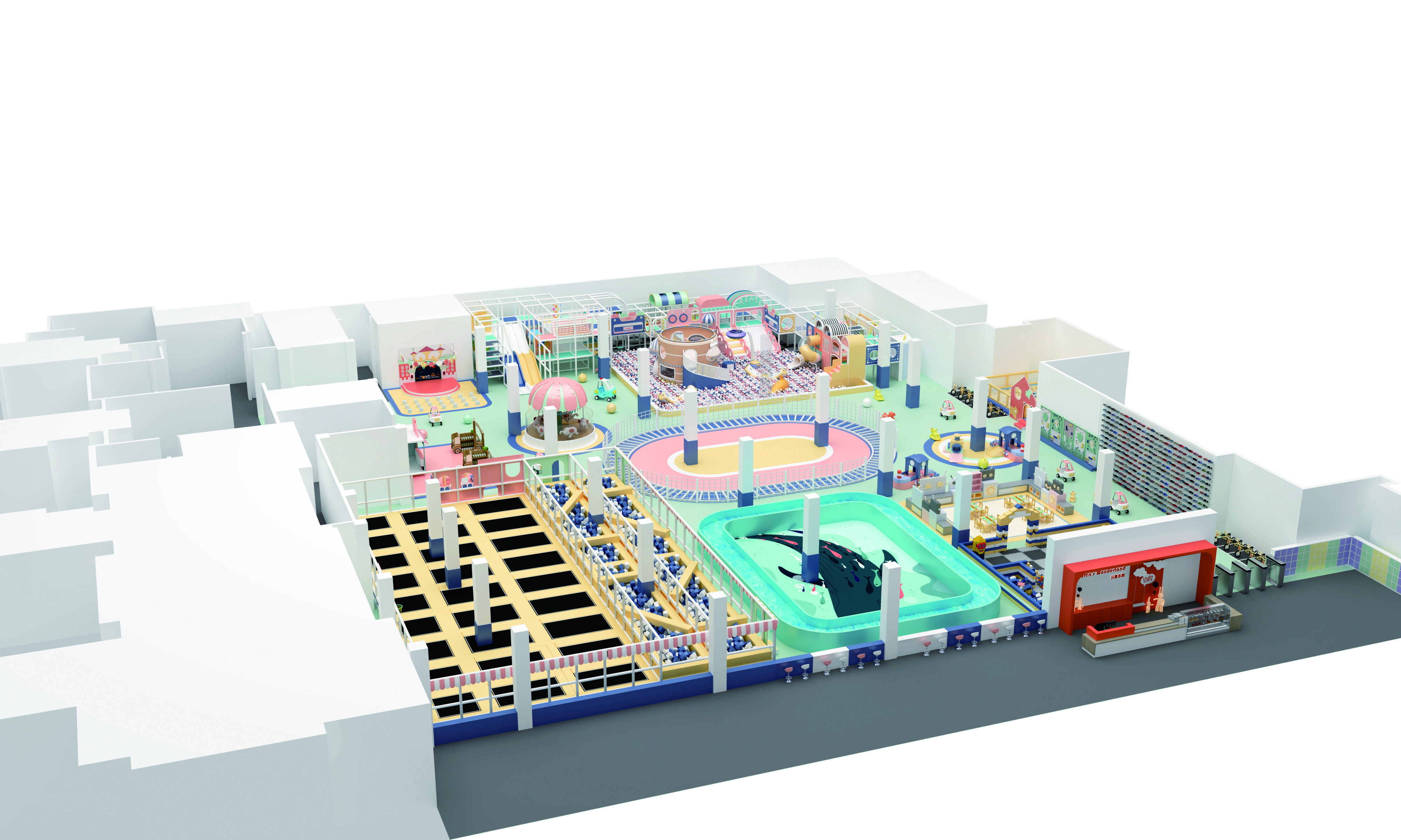 Kids Indoor Play Structures