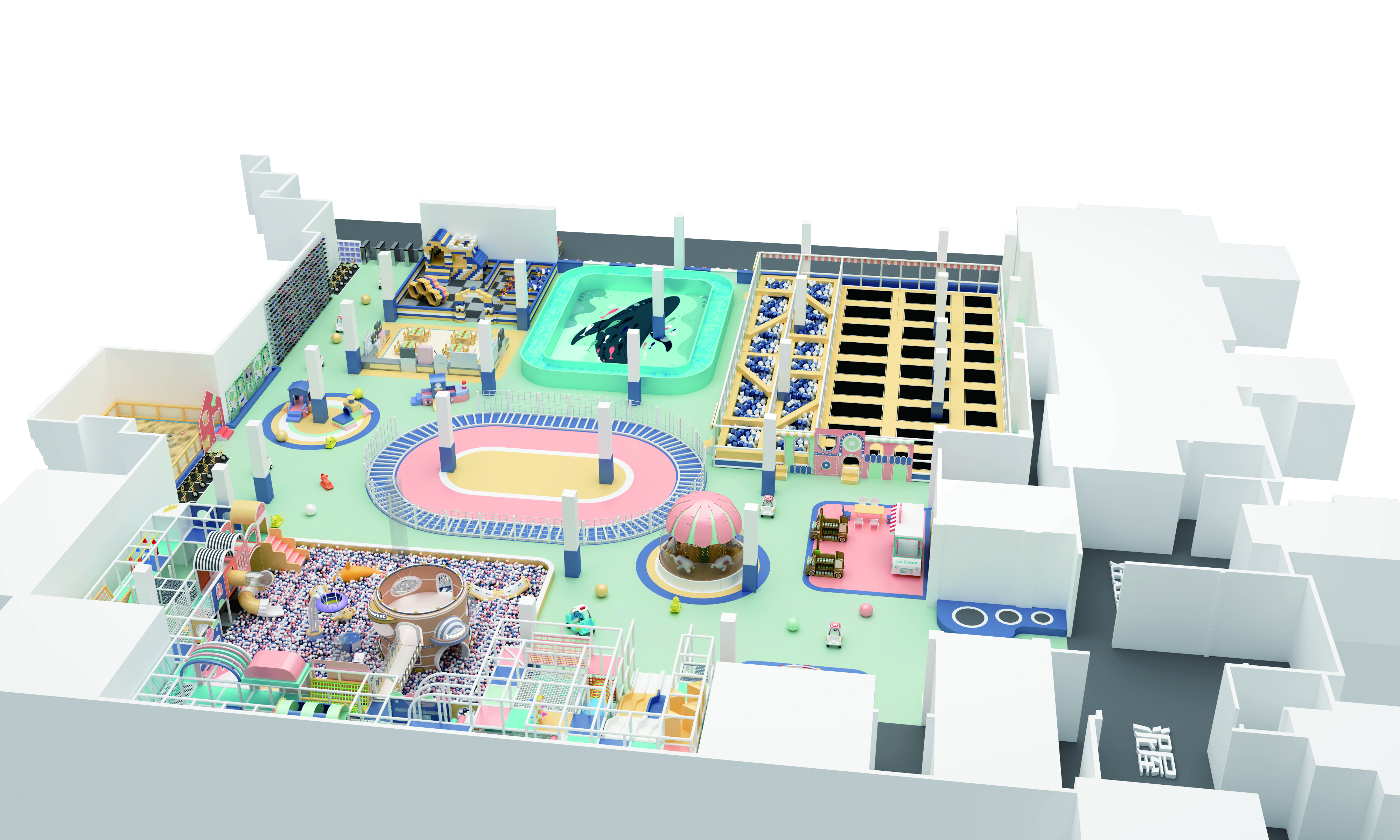 Kids Indoor Play Structures