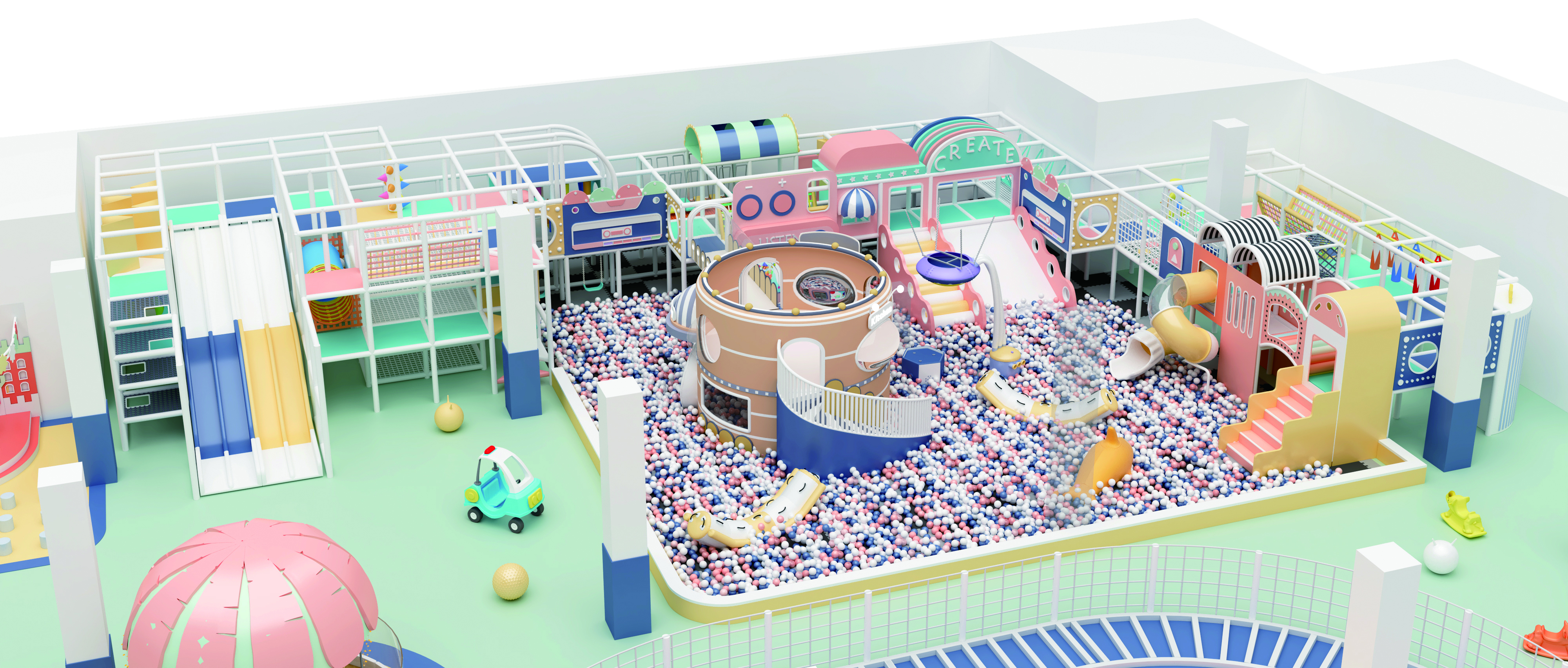 Kids Indoor Play Structures