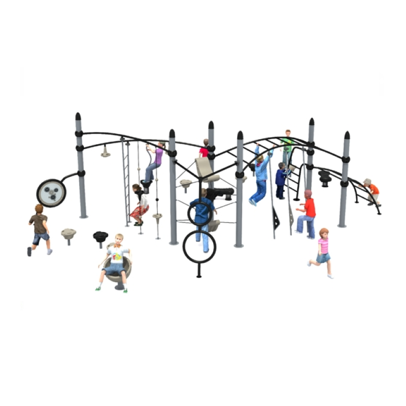 Commercial climbing net