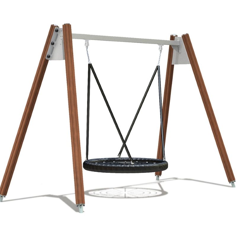 Children playground swings