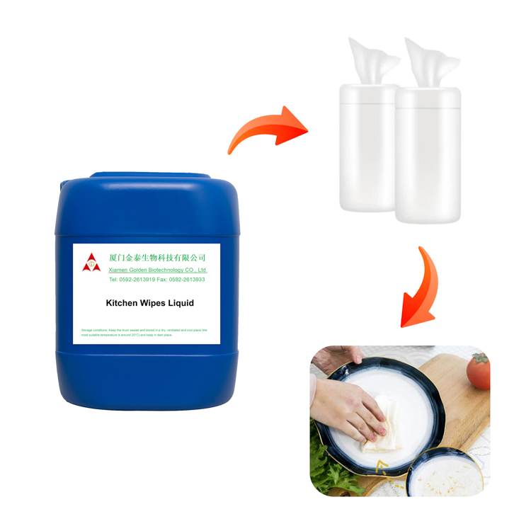 Antibacterial Wet Wipes Formula For Kitchen Wipes