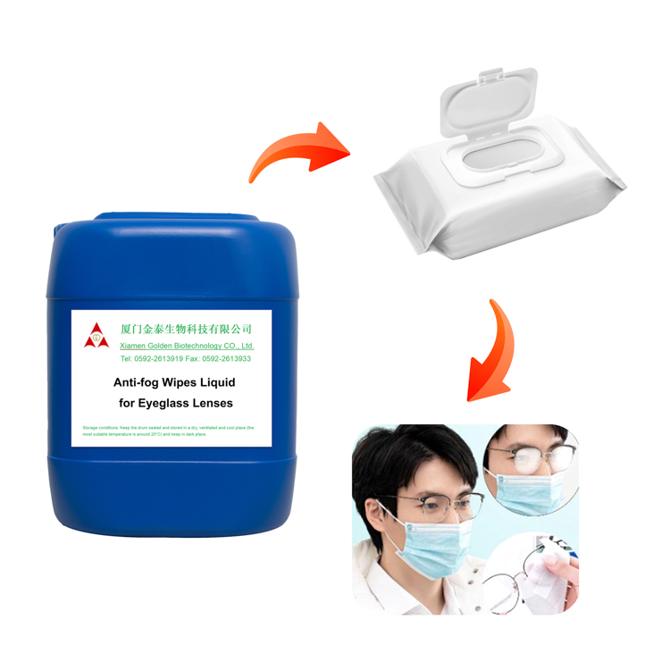 Safe And Non-Abrasive Anti-Fog Wipes Formula For Lens