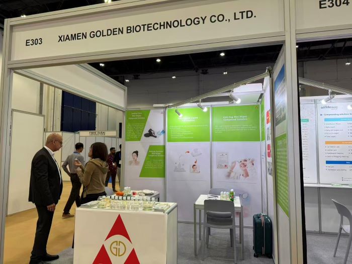 Xiamen Golden Biotech at 2025 Dubai Paper Arabia Exhibition