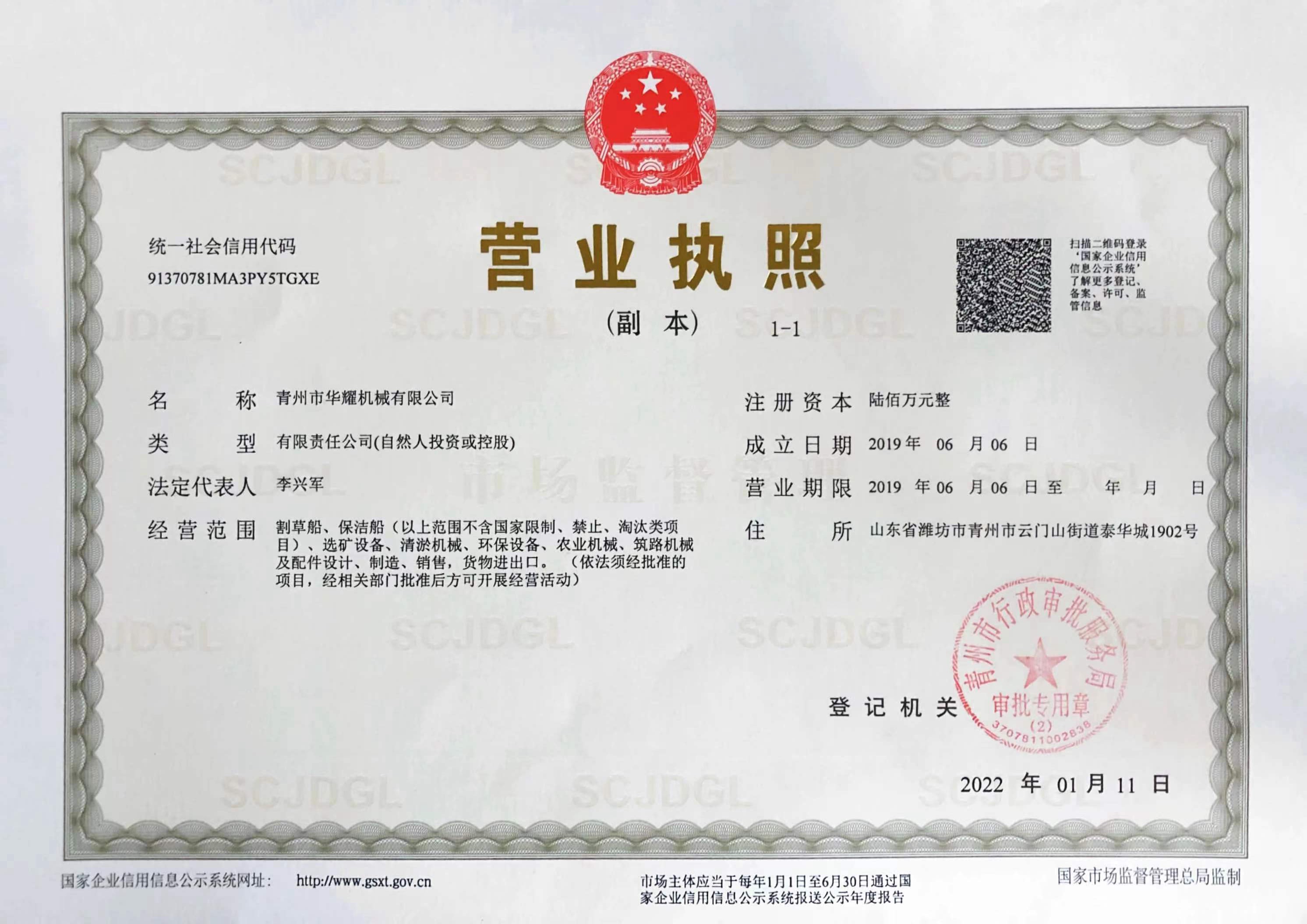 business license