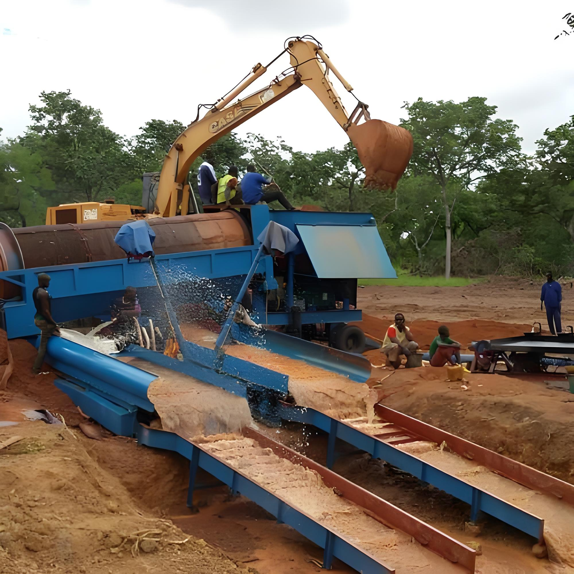 Qingzhou Huayao Machinery's gold mining equipment was successfully shipped to Africa to help local mineral resource development