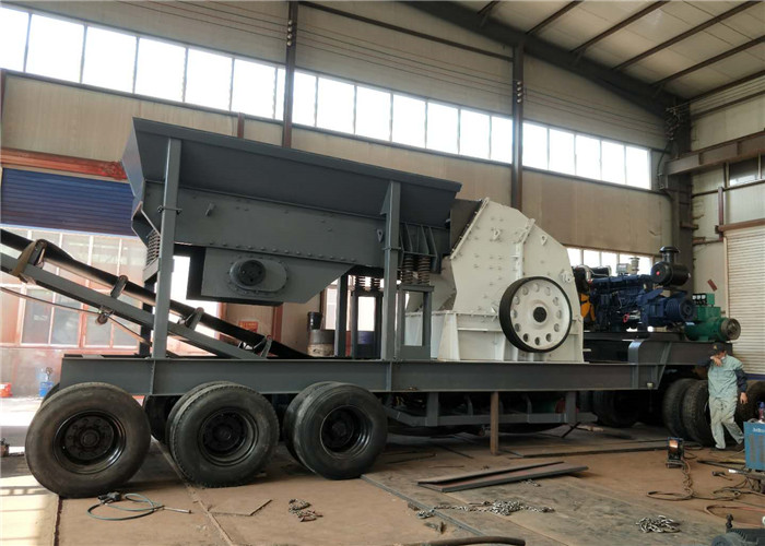 Compact Mobile Sand Making Machine