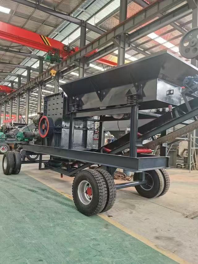 Mobile Rock And Stone Crusher