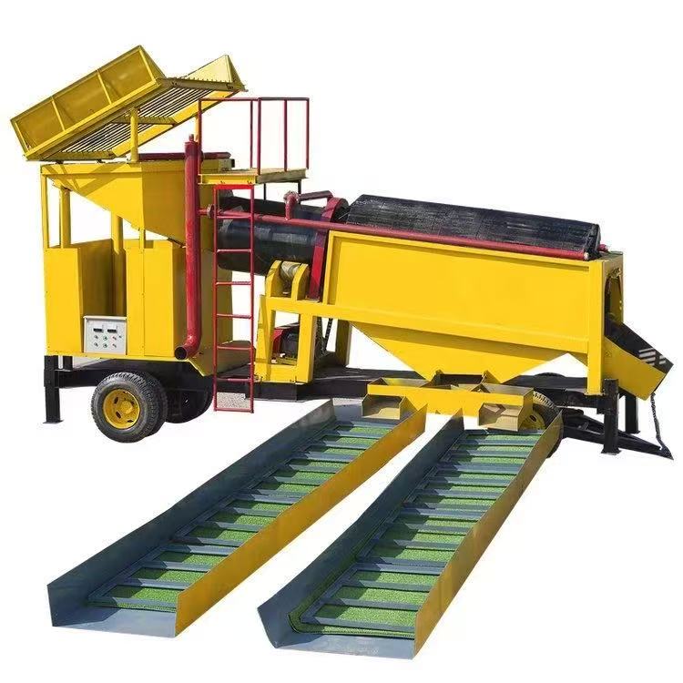 Dry Land Gold Panning Vehicle Gold Screening Equipment