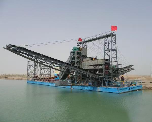 Engineering Case: Huayao Bucket Chain Gold Dredger Empowers Ghana River Gold Mining