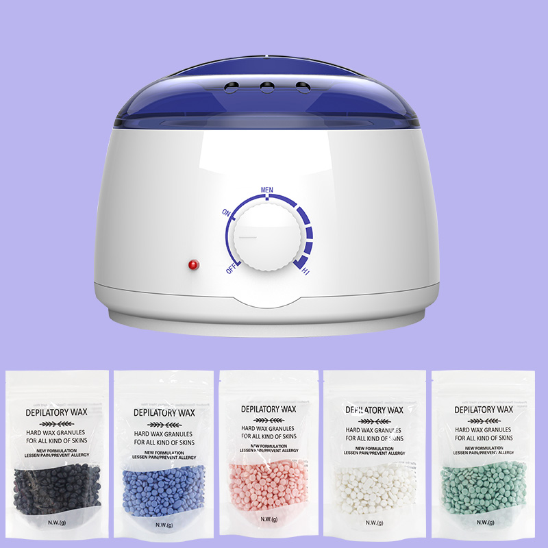 Hard wax kit AX-100 Non Strip Wax Options Brazilian Wax Treatment Care Salon