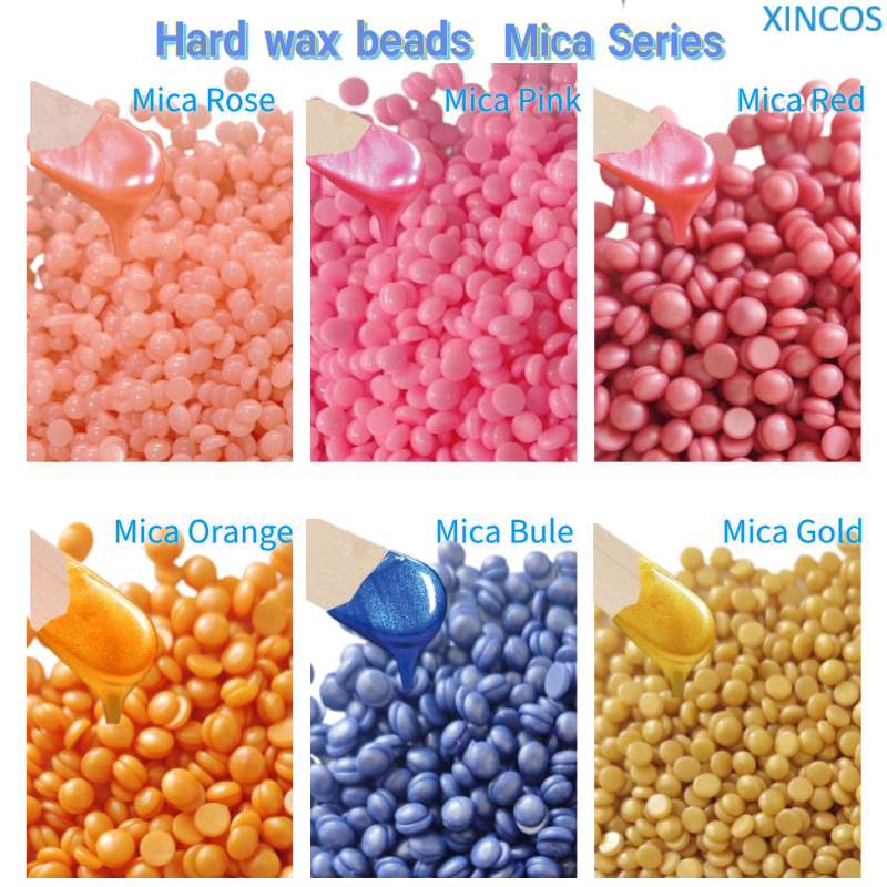 Mica hot wax stripless easy dry hypoallergenic wax beads efficent hair removals