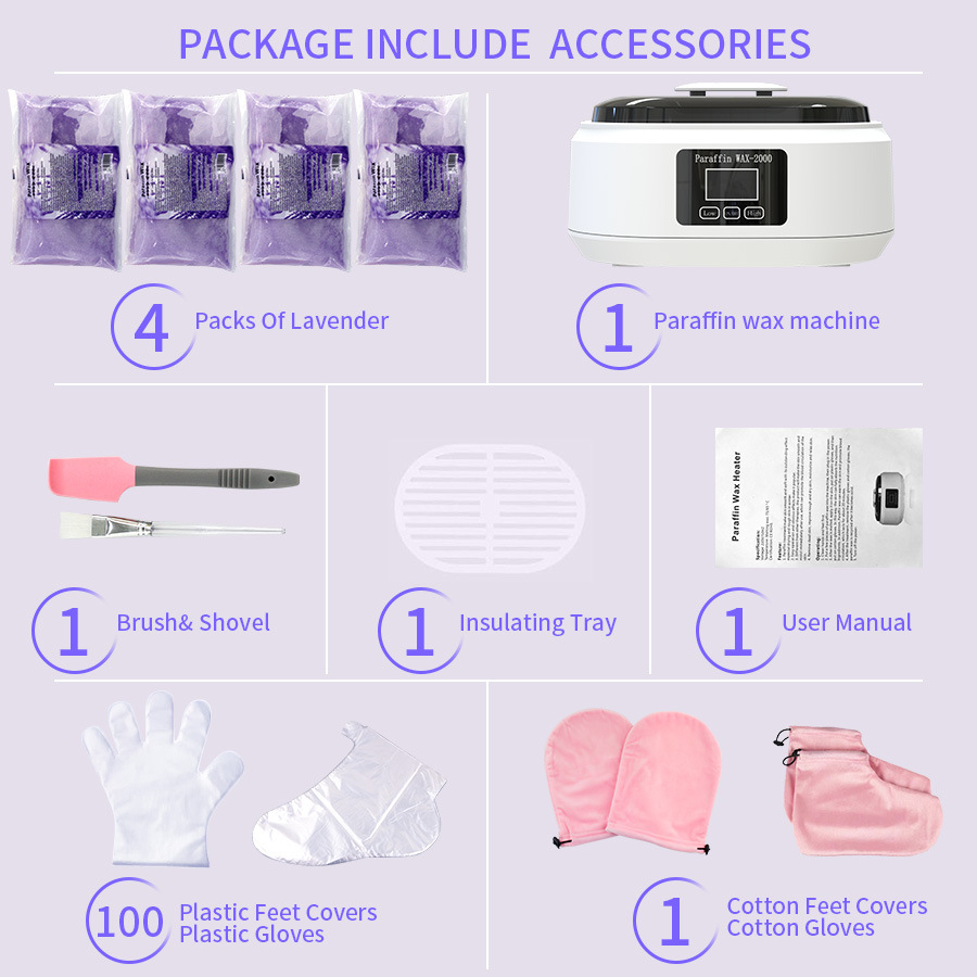 Paraffin wax-2000L Therapeutic Paraffin Hands Effective Hands Arthritis Relief