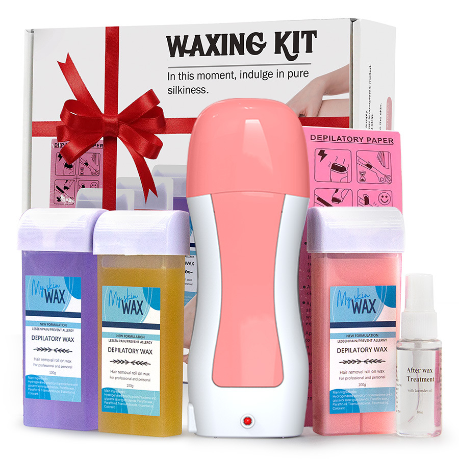 Wax kit F3 ‌Roll-On Wax kit Smooth Skin Easy Application Quick Hair Removal‌
