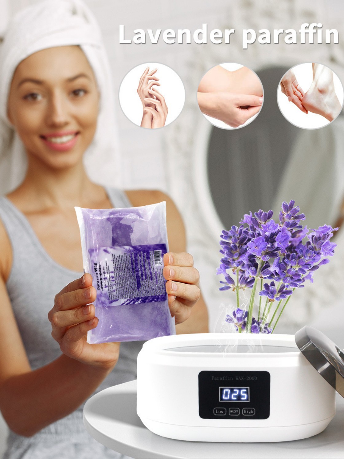 Hair Removal Wax Kit