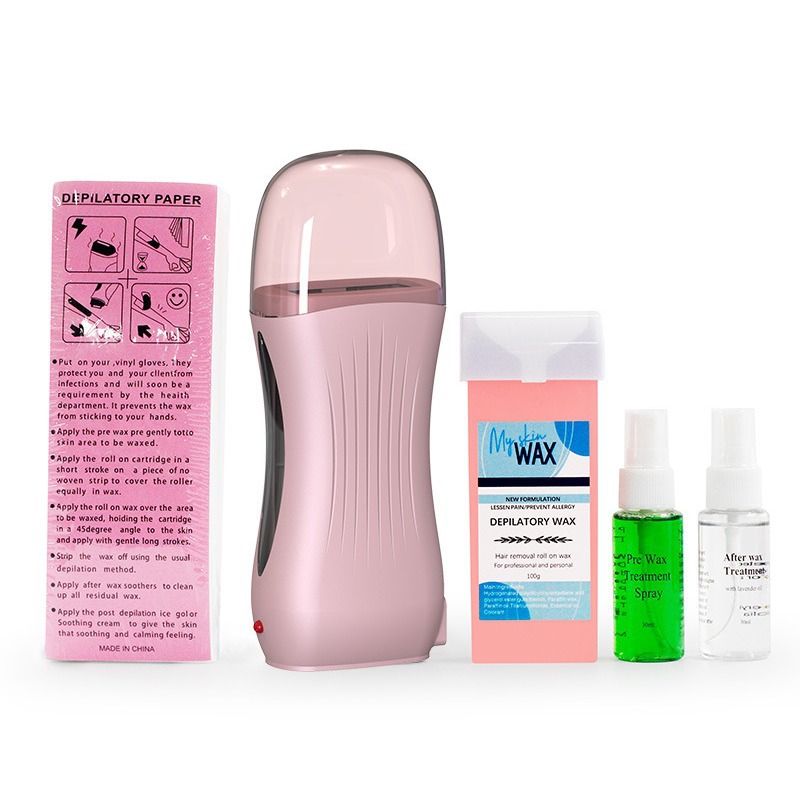 Roll on kit F6 Premium Wax Kit Professional Home Wax Kit Efficient Hair Removal