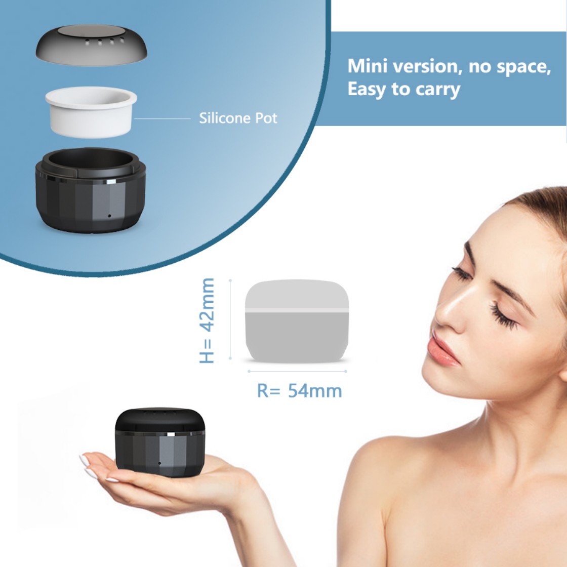 Wax Pot Warmer Nostril Waxing Kit