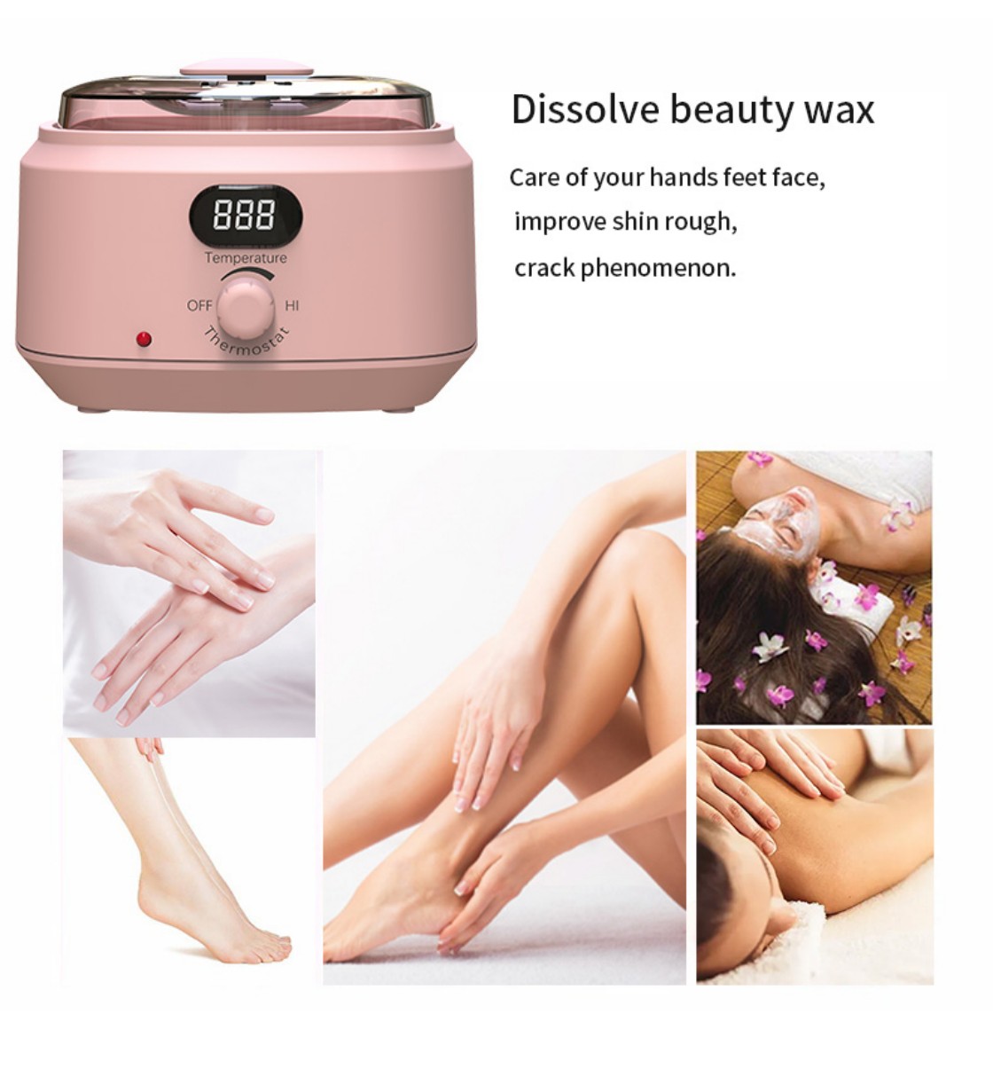 Hard Wax Waxing Kit