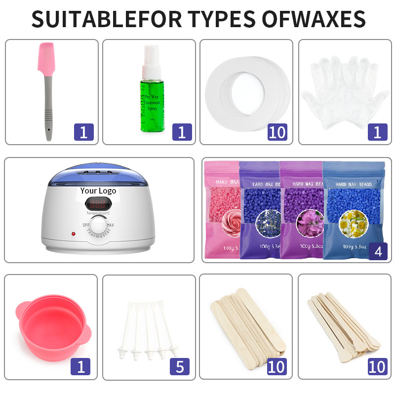400 Efficient Pro Wax Heater with Quick For Home and Salon Pro Wax Warme