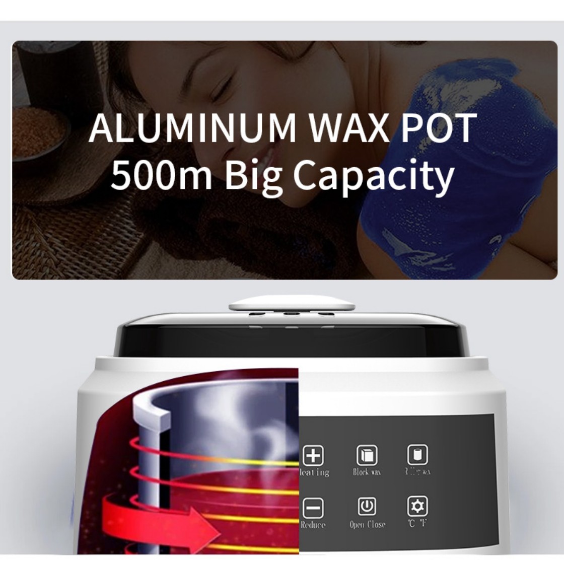 Hot Wax Pot Warmer for heat wax