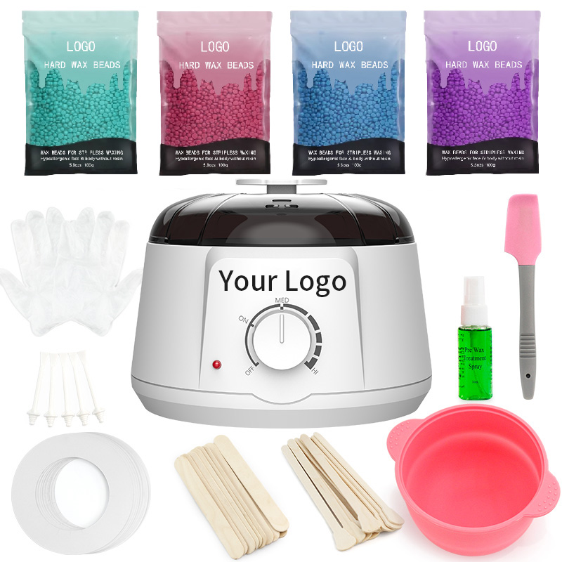 AX-911 Hard wax kit Beauty Salon Waxing At Home Waxing Body facial hair removal