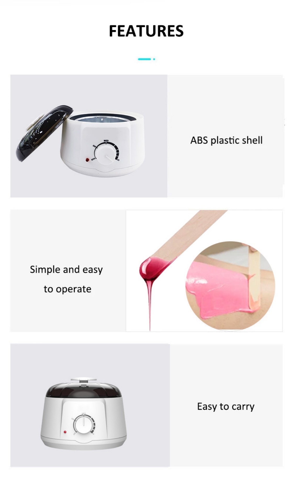 Wax Kit Hair Removal Wax