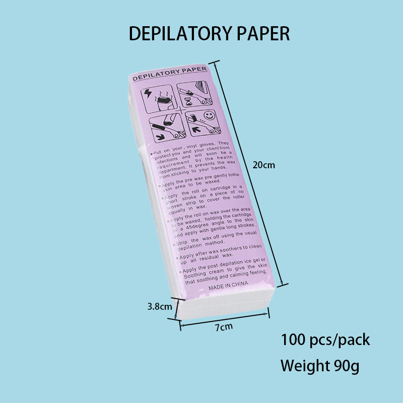 Depilatory Paper Wax strips Body Wax Strips Personalized Men Hair Remova
