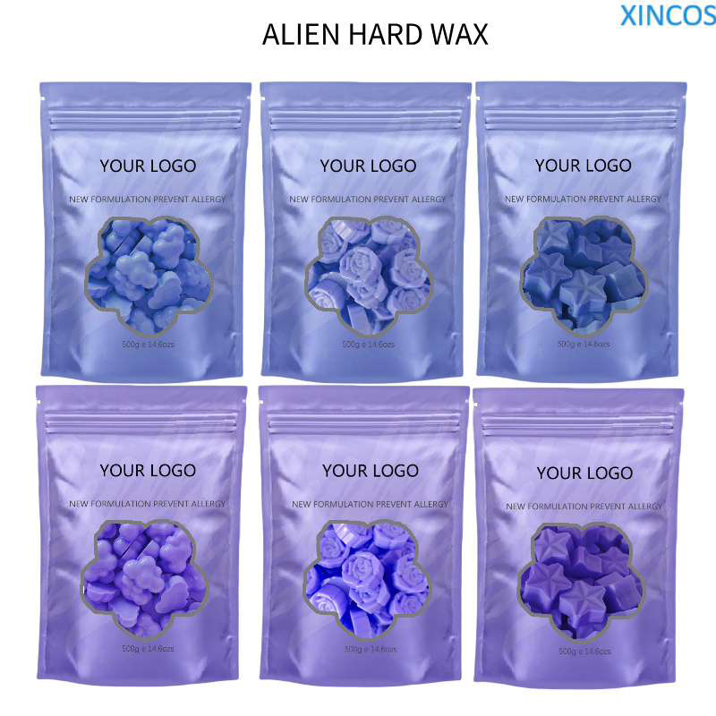 Special shape hard wax professional hair removal at homelow pain smooth skin