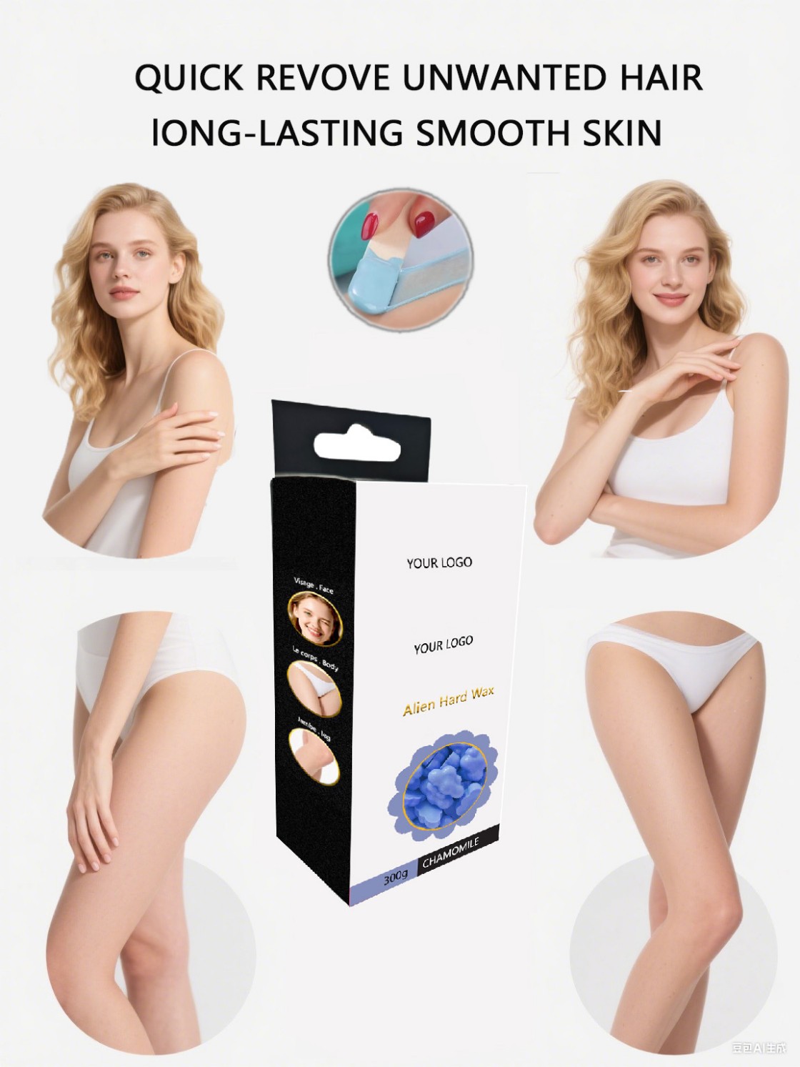 Reduce pain waxing