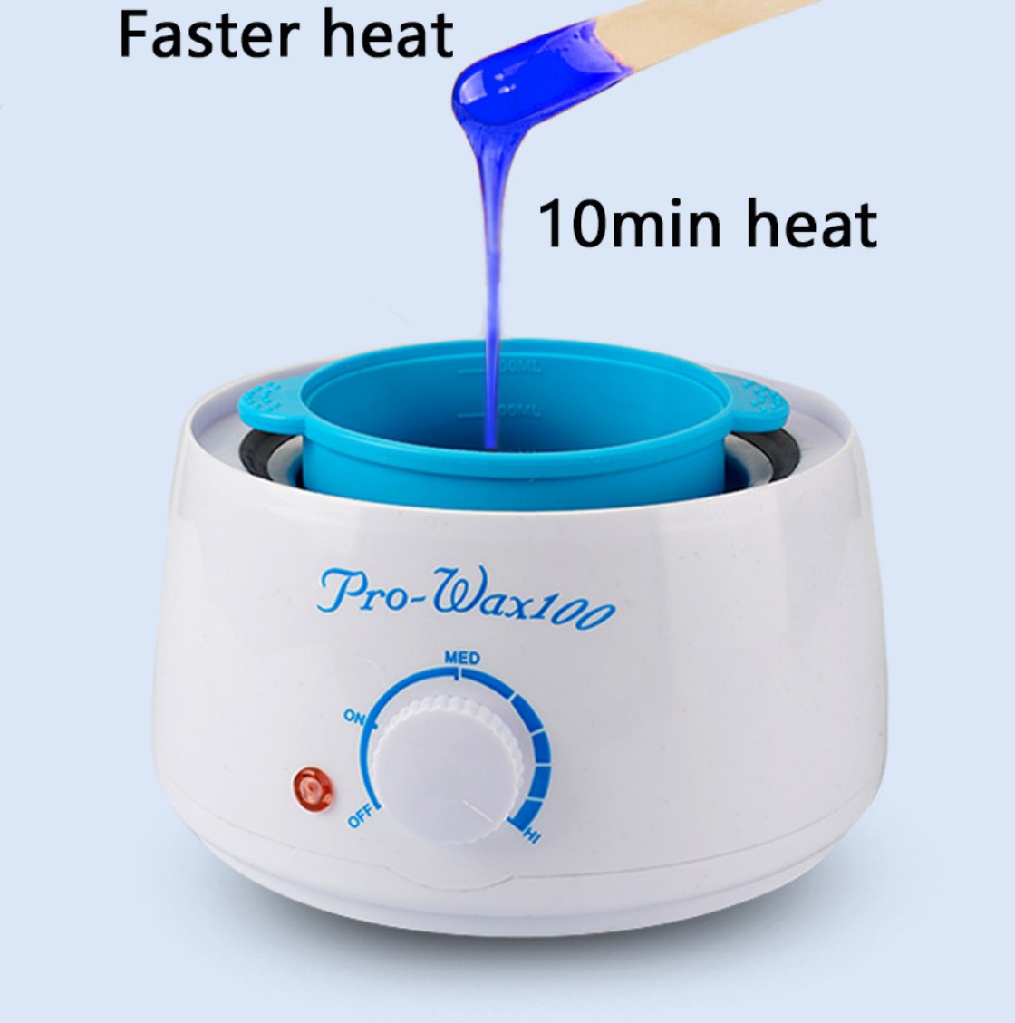 Hard wax for sensitive skin