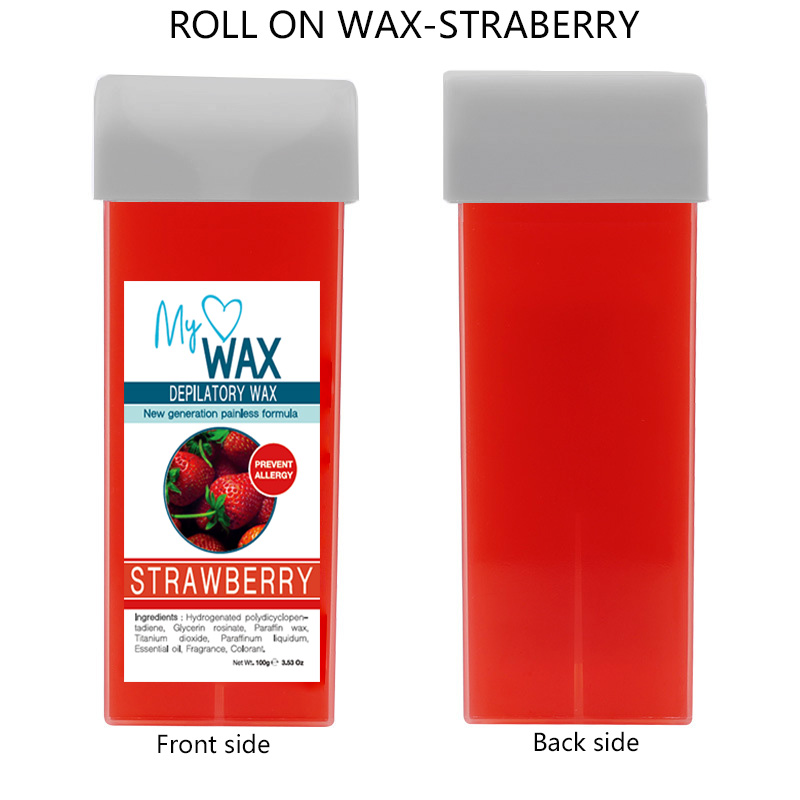Roll on Wax on roll Strip Wax cold wax form body hair removal salon waxing