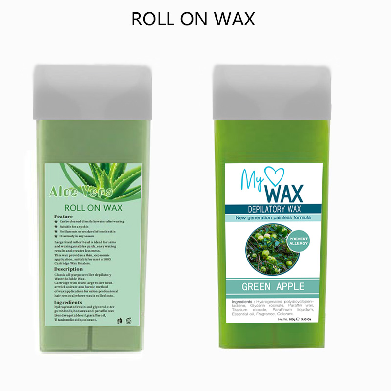 Roll on Wax on roll Strip Wax cold wax form body hair removal salon waxing