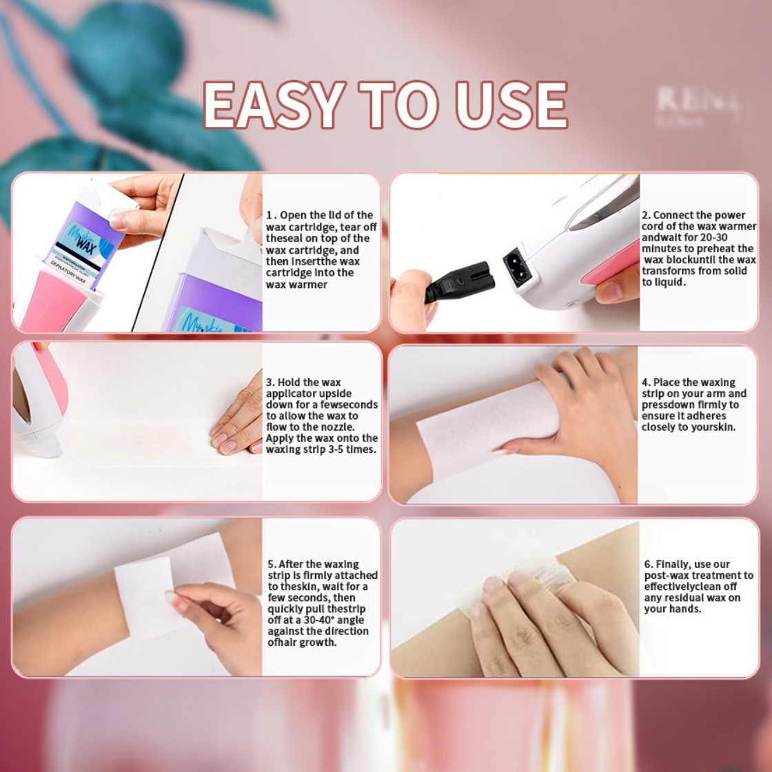 Home Hair Removal Wax