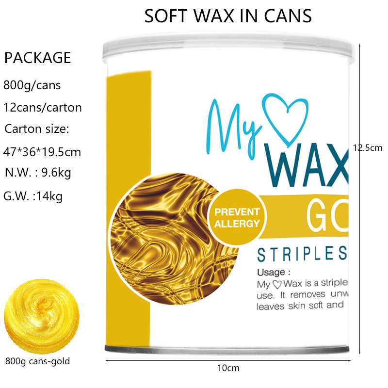 Soft wax-Cans wax Hair removal care and post-hair removal skin care for perfect Korean hair removal