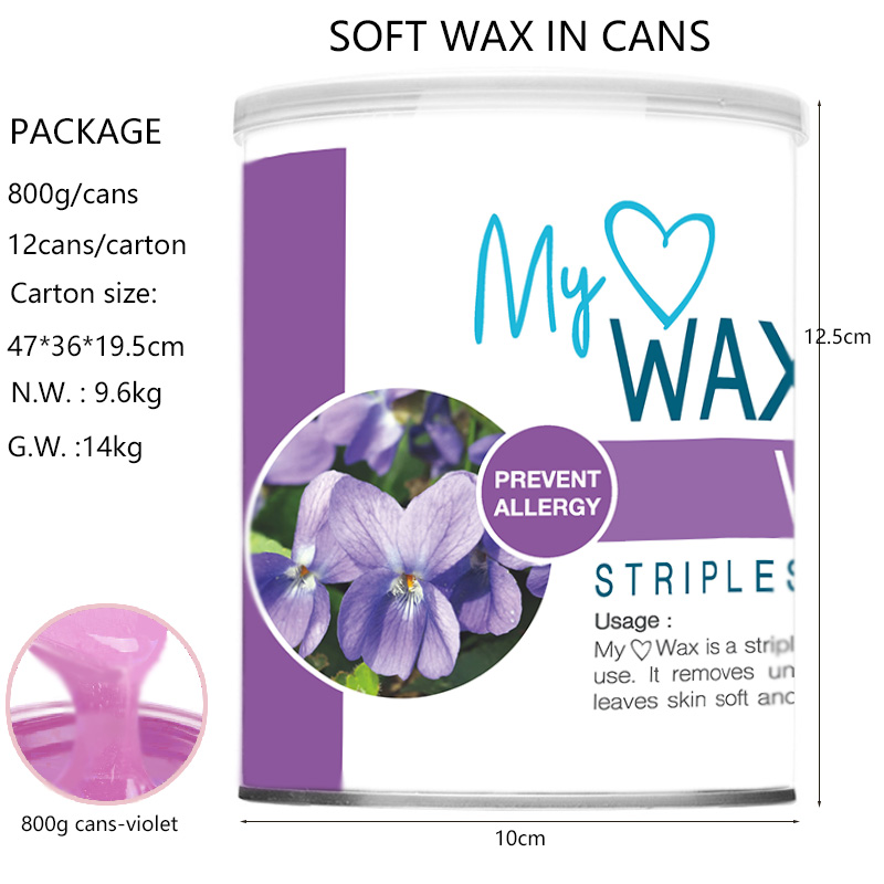 Soft wax-Cans wax Hair removal care and post-hair removal skin care for perfect Korean hair removal