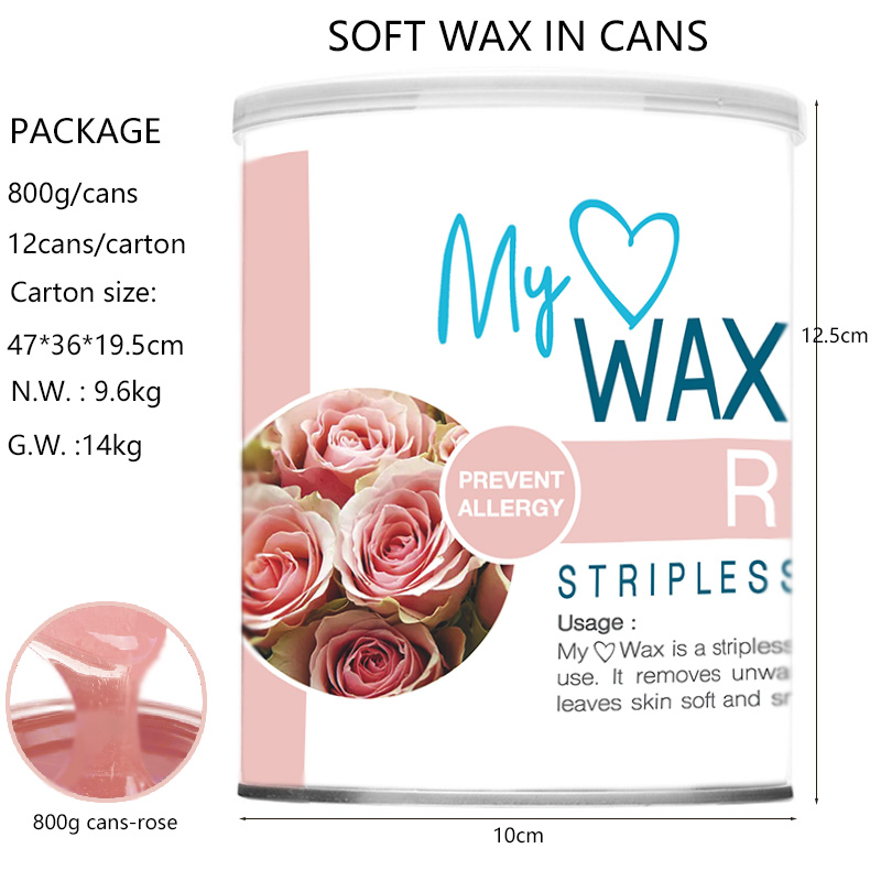 Soft wax-Cans wax Hair removal care and post-hair removal skin care for perfect Korean hair removal