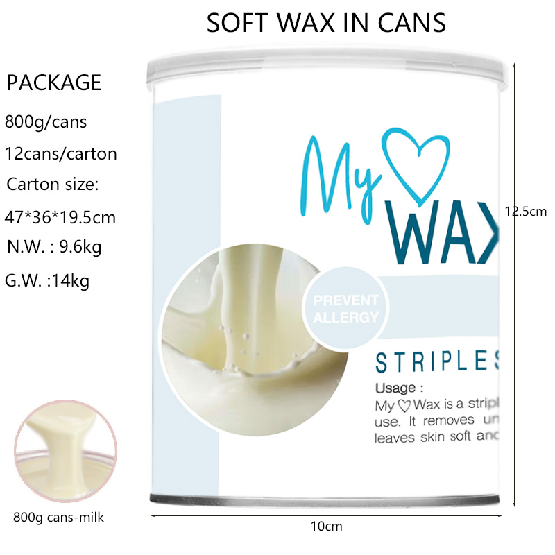 Soft wax-Cans wax Hair removal care and post-hair removal skin care for perfect Korean hair removal