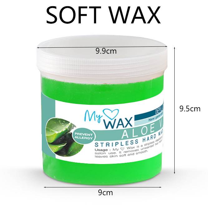 Cold wax in plastic bottle - heat free honey soft wax for removal hair efficient