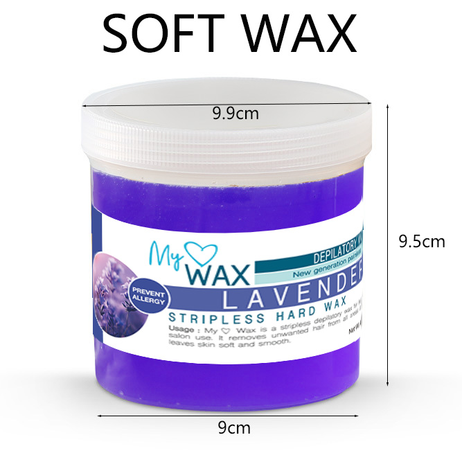 Cold wax in plastic bottle - heat free honey soft wax for removal hair efficient